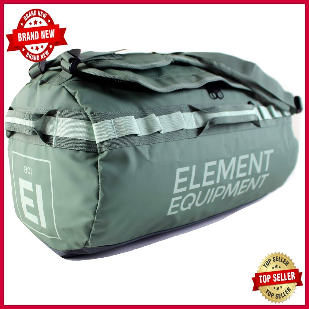 Waterproof Duffel Bag Medium 51l Travel Gear With Padded Shoulder Straps